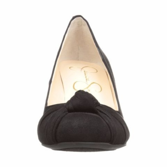 *SALE* Jessica Simpson Siennah Knotted Wedge Pumps - Picture 3 of 5